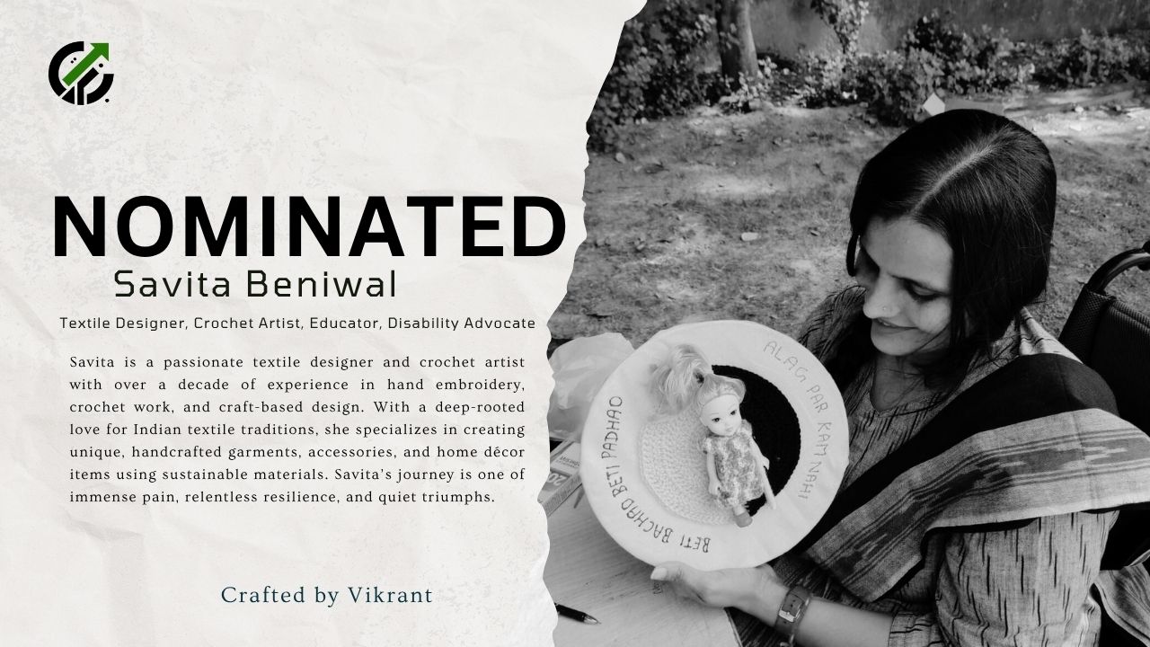 Congratulations to Savita Beniwal on His Prestigious Nomination for the CFV Spark Awards