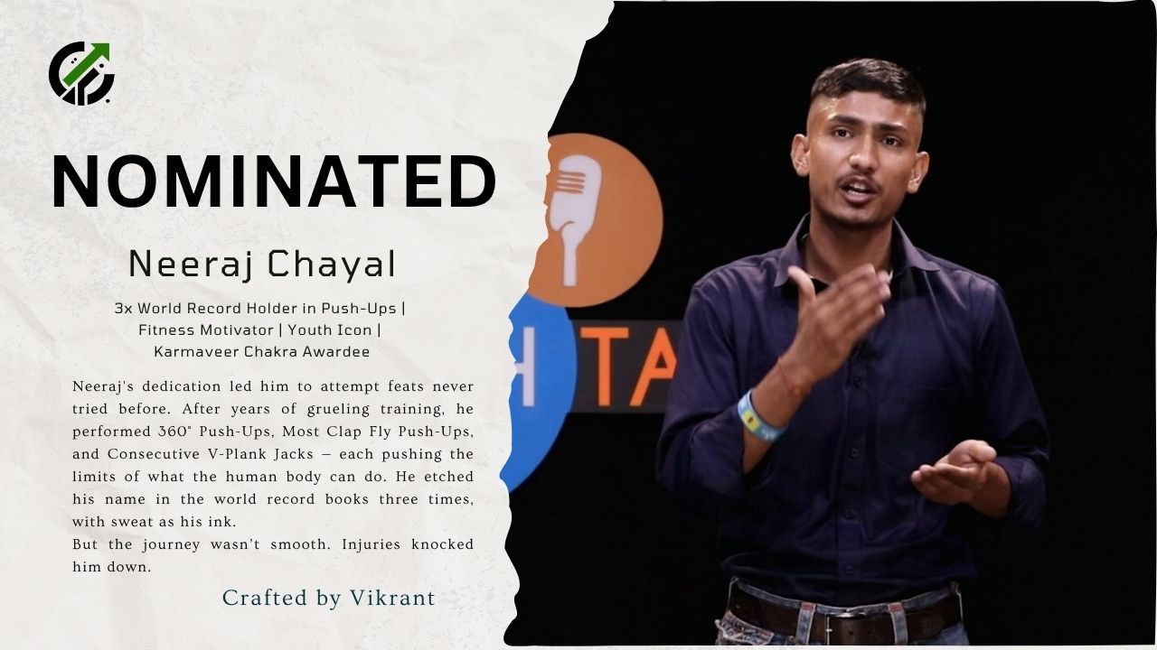 Congratulations to Neeraj Chayal on His Prestigious Nomination for the CFV Spark Awards