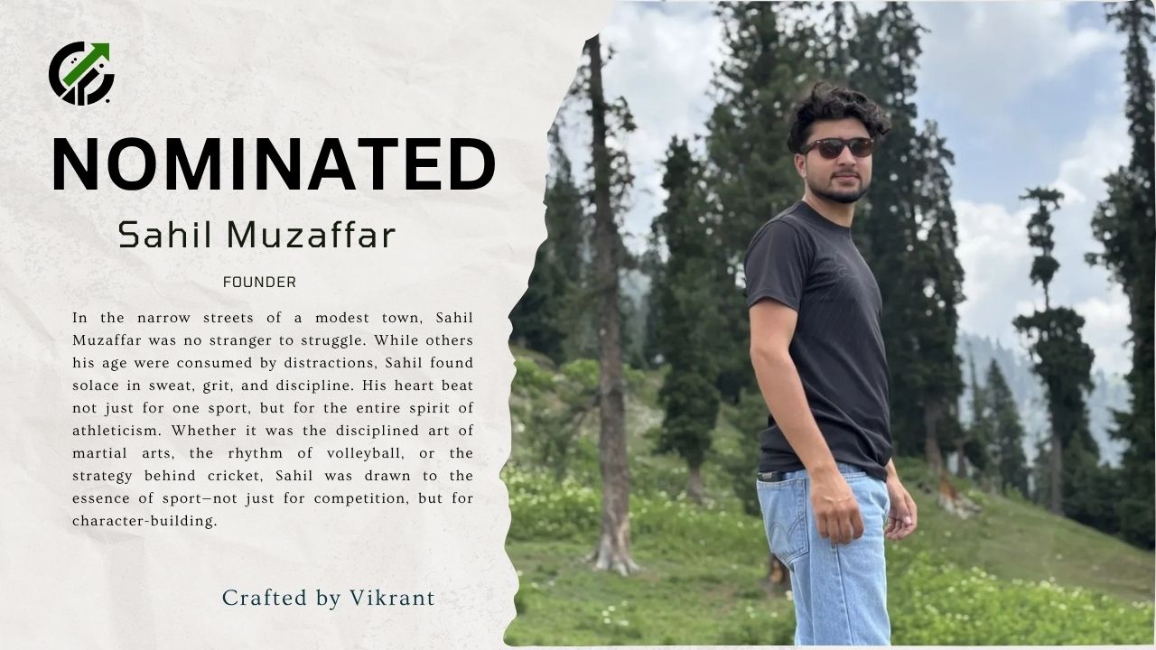 Congratulations to Sahil Muzaffar on His Prestigious Nomination for the CFV Spark Awards