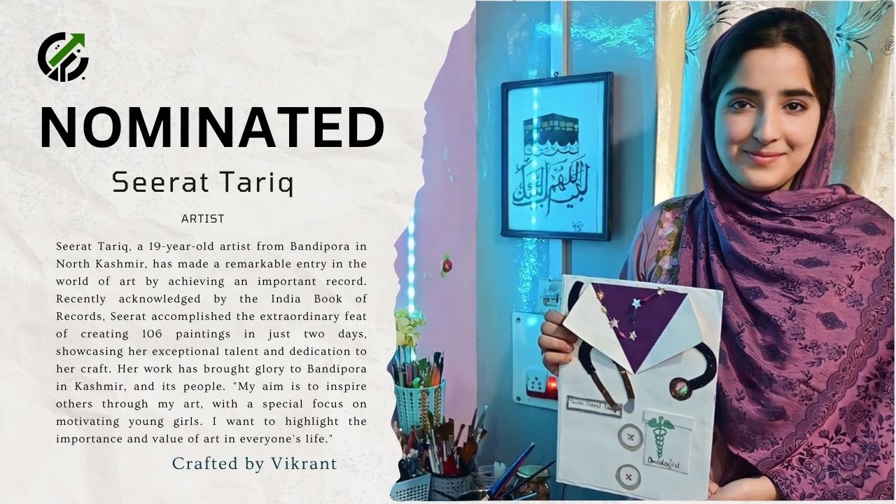 Congratulations to Seerat Tariq on His Prestigious Nomination for the CFV Spark Awards