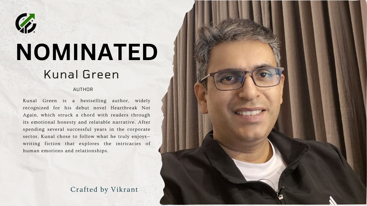 Congratulations to Kunal Green on His Prestigious Nomination for the CFV Spark Awards