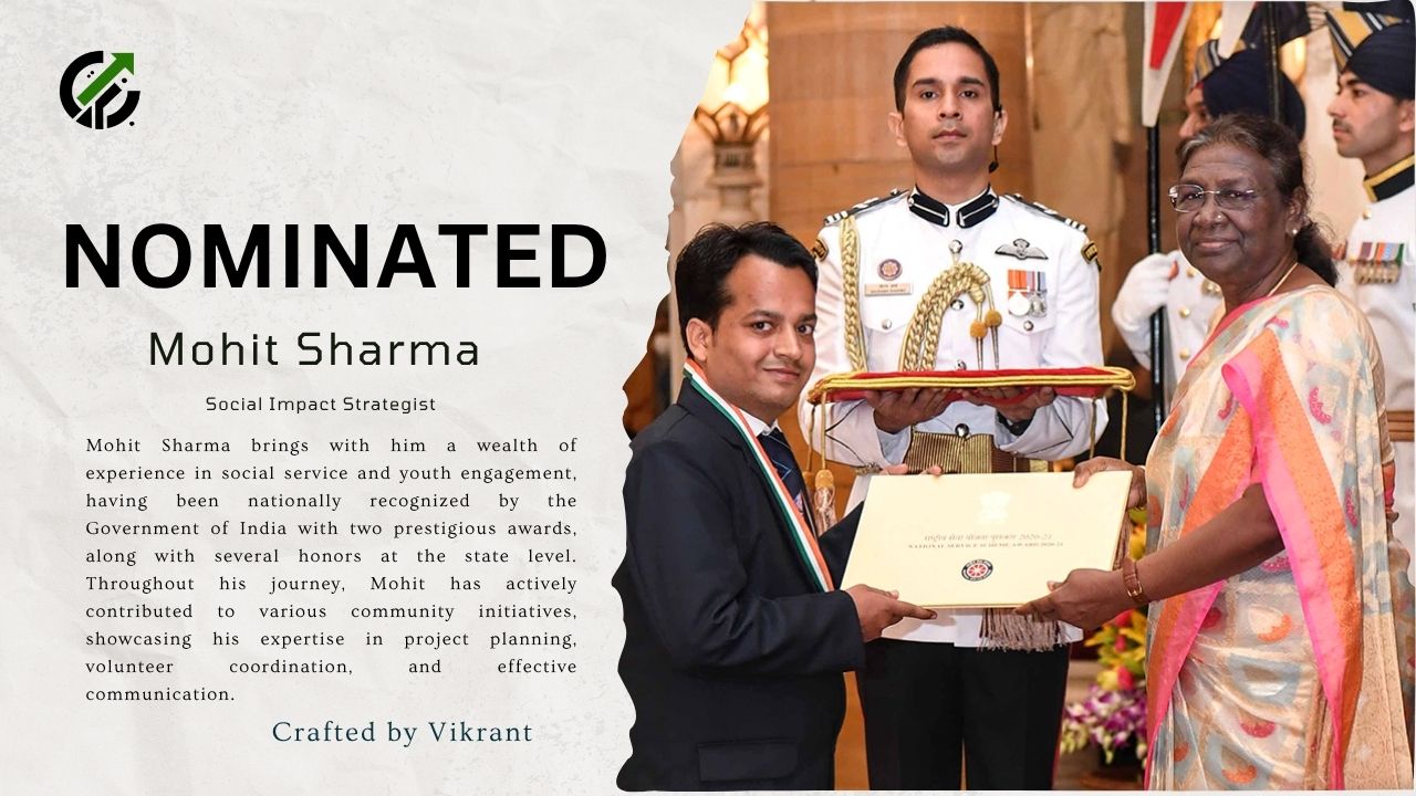 Congratulations to Mohit Sharma on His Prestigious Nomination for the CFV Spark Awards