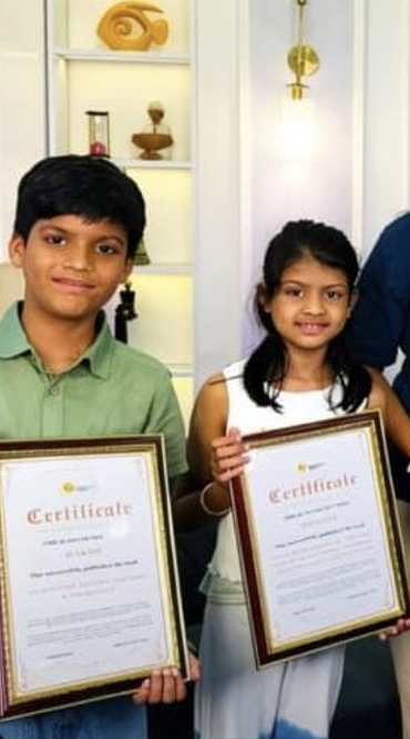 Daksh and Drishti together