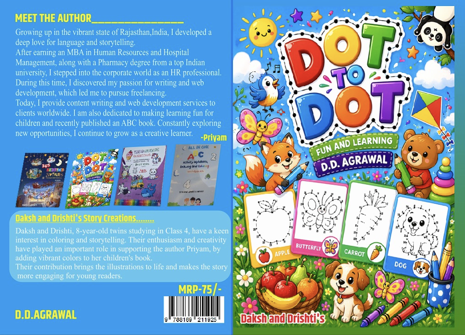 Dot to Dot Fun and Learning front cover