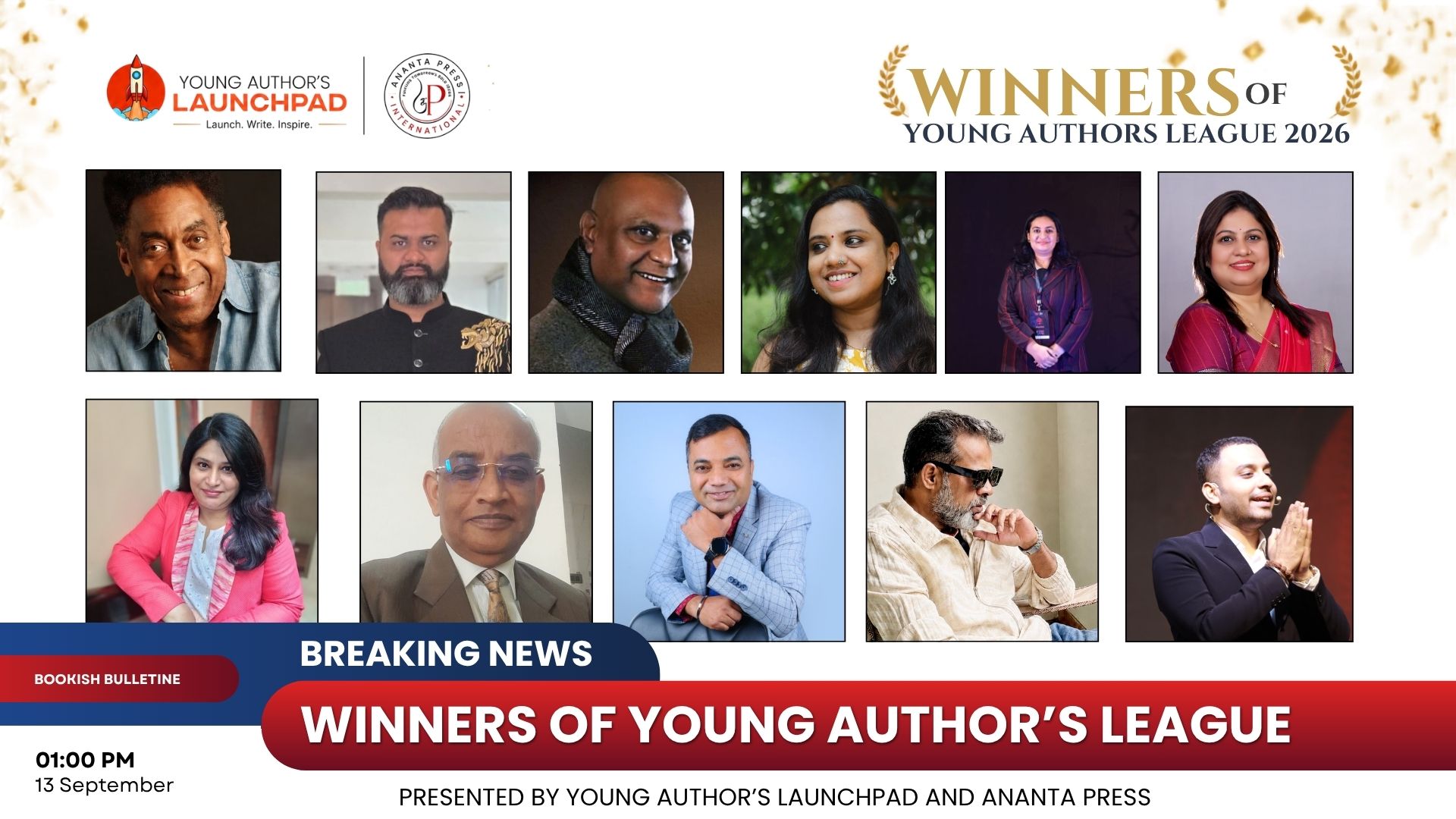 National Young Authors League 2026 Celebrates the Winners of Young Author Launchpad