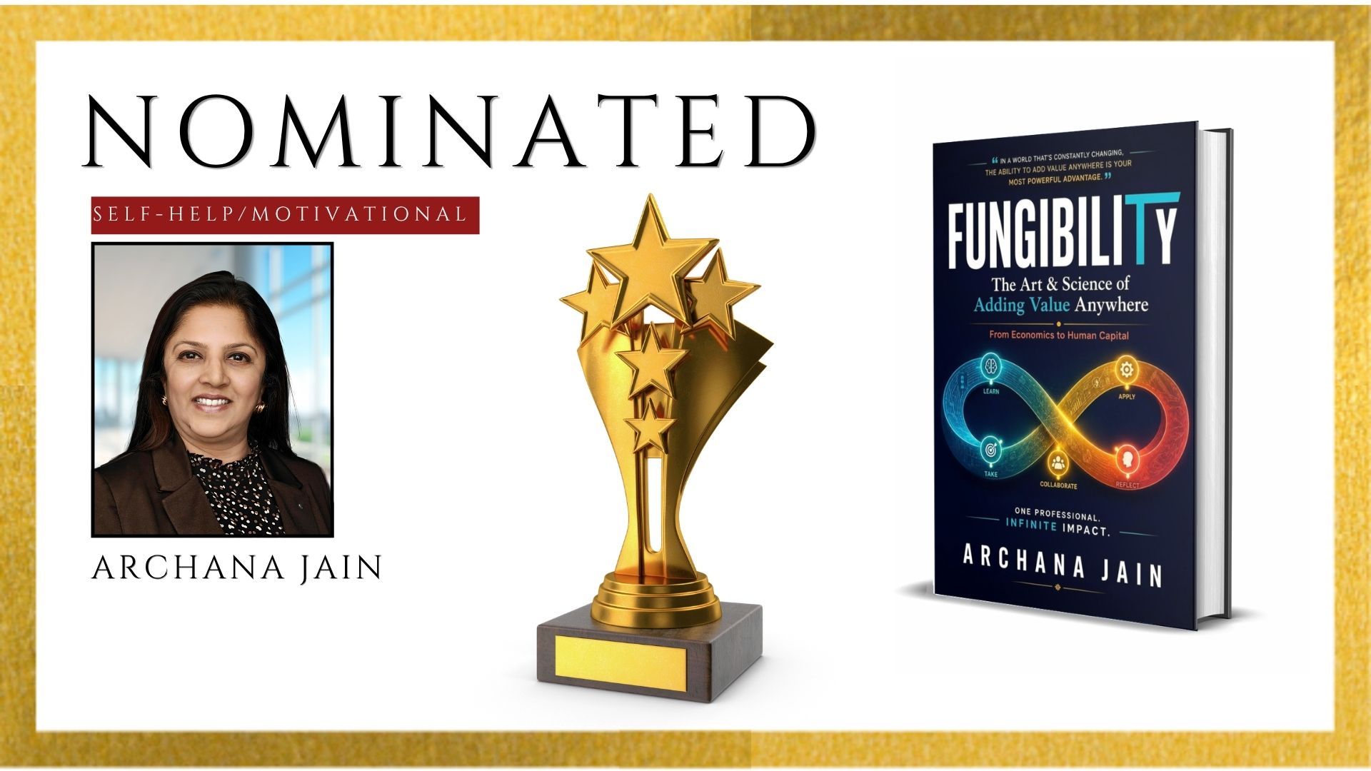 Archana Jain’s Fungibility: The Art & Science of Adding Value Anywhere Officially Nominated for the Ananta Press Sahitya Ratna Award