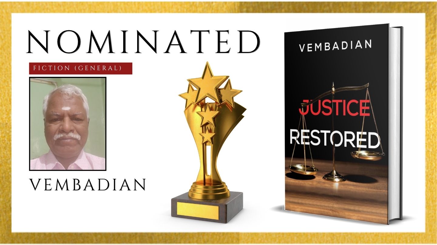 Vembadian Officially Nominated for the Ananta Press Sahitya Ratna Award for Justice Restored